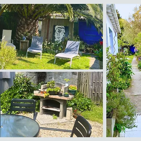 Cap Sur ,maisons Centre-ville Jardin Melange Art Fleurs 펜션 *