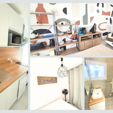 Cap Sur ,maisons Centre-ville Jardin Melange Art Fleurs *