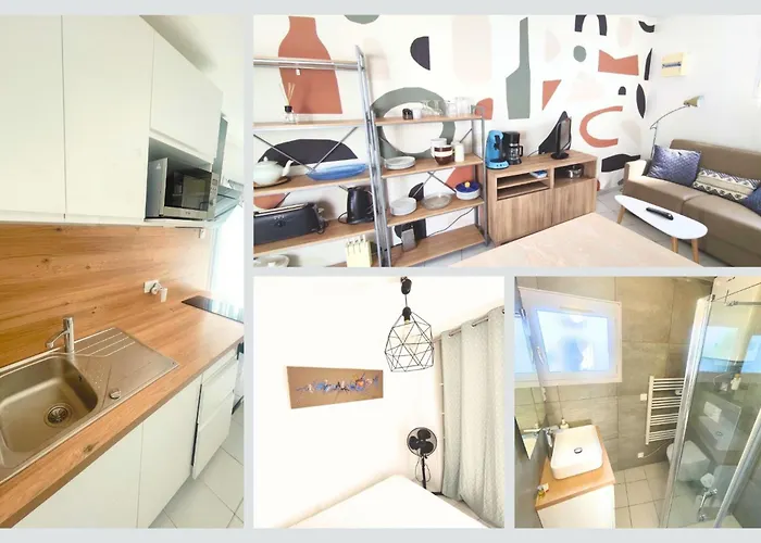 Cap Sur ,maisons Centre-ville Jardin Melange Art Fleurs *